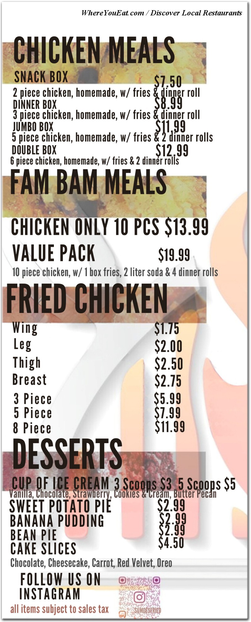 Our Foods